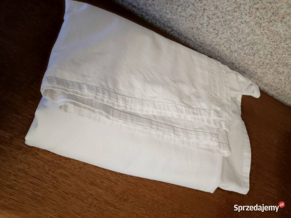 duże prześcieradło XXL nowe na łoże pokrowiec biały świętokrzyskie