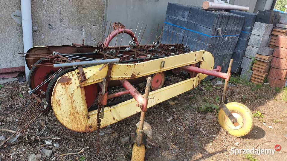 Przetrząsaczo zgrabiarka taśmowa Złoczew sprzedam