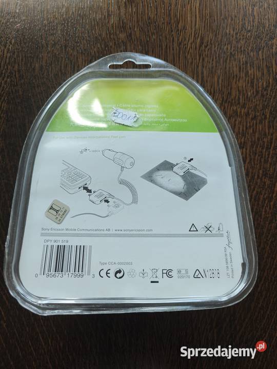 Sony Ericsson samochodowy kabel do ładowania łódzkie