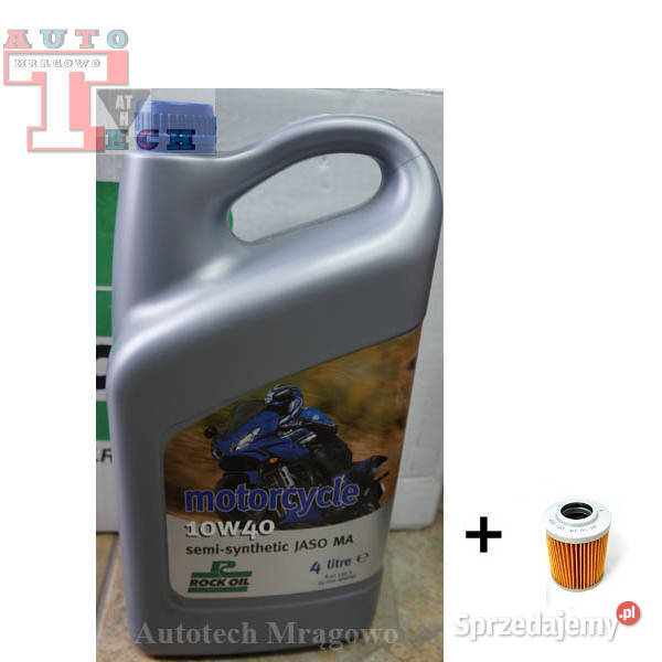 ROCKOIL 10W40 API SL JASO MA FILTR OLEJU HF140 Mrągowo