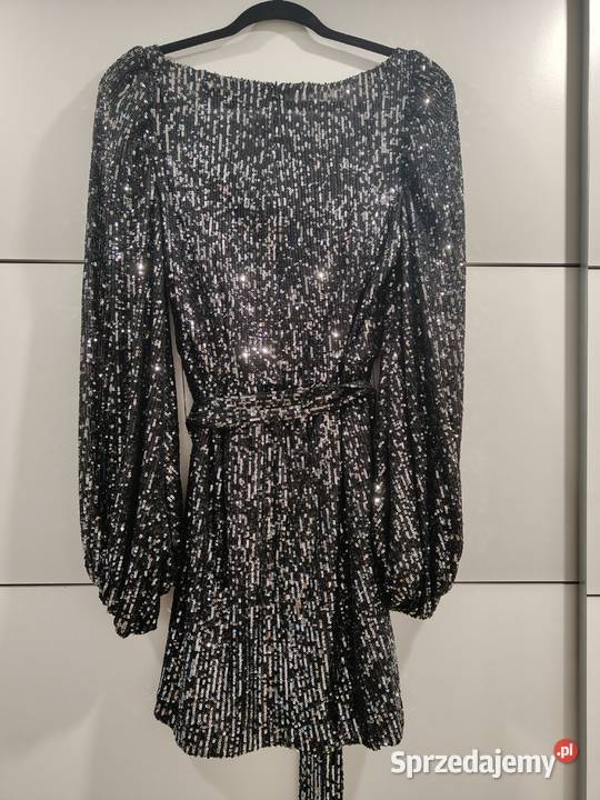 Sukienka cekinowa Zara Zara śląskie Myszków