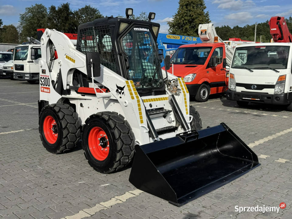 o sterowaniu burtowym Bobcat S300 Joystick Mini świętokrzyskie Widełki