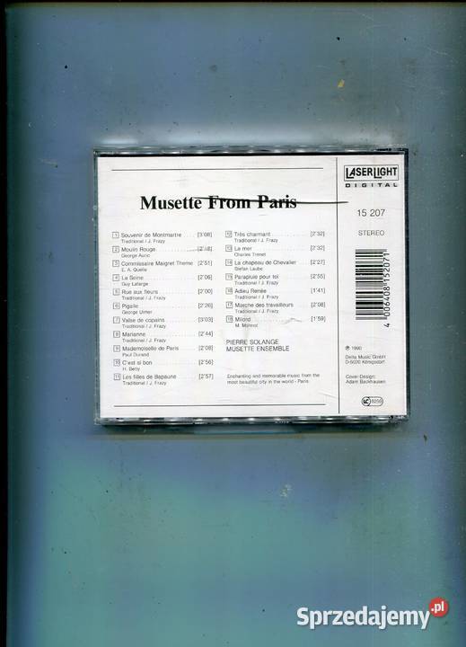 Musette from Paris Płyta CD Szczecin
