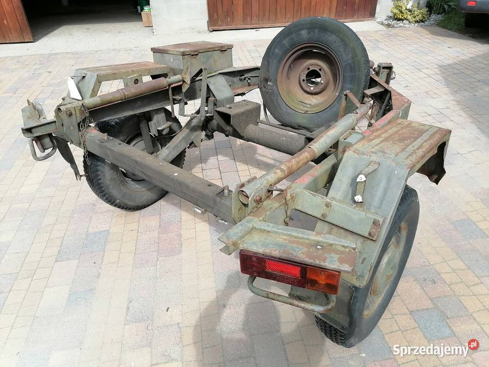 Podwozie agregatu przyczepa lubuskie Wschowa