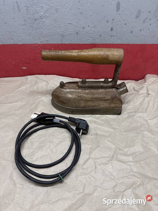 Stare zabytkowe żelazko Gidle