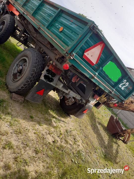 Przyczepa D55 Wywrotka Trzystronna 6 tonowa Bodzentyn