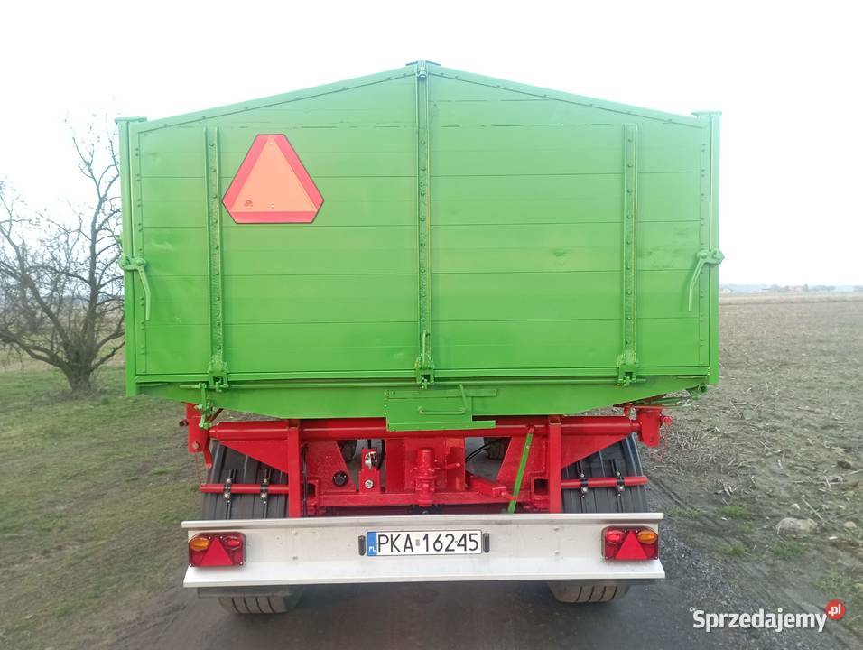 Przyczepa niemiecka 8 ton ładowności trójstronny Ifa Słuszków