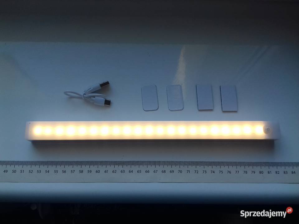 Lampka LED na czujnik ruchu i jasności 30 biały kujawsko-pomorskie Bydgoszcz