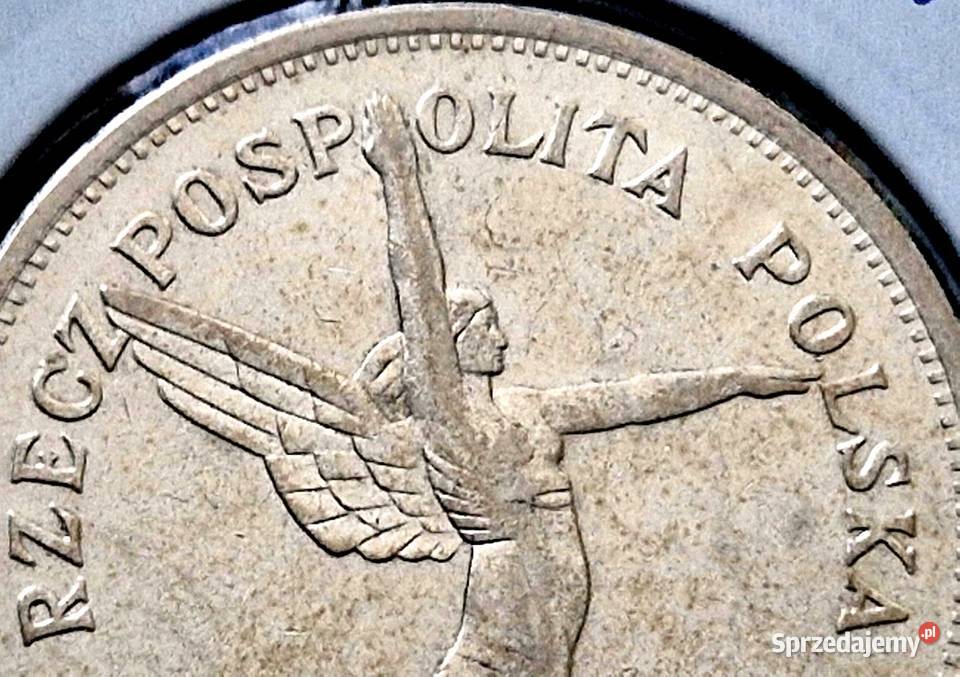 Monety II RP 5 Nike 1928 r i 1931 r śląskie Sosnowiec