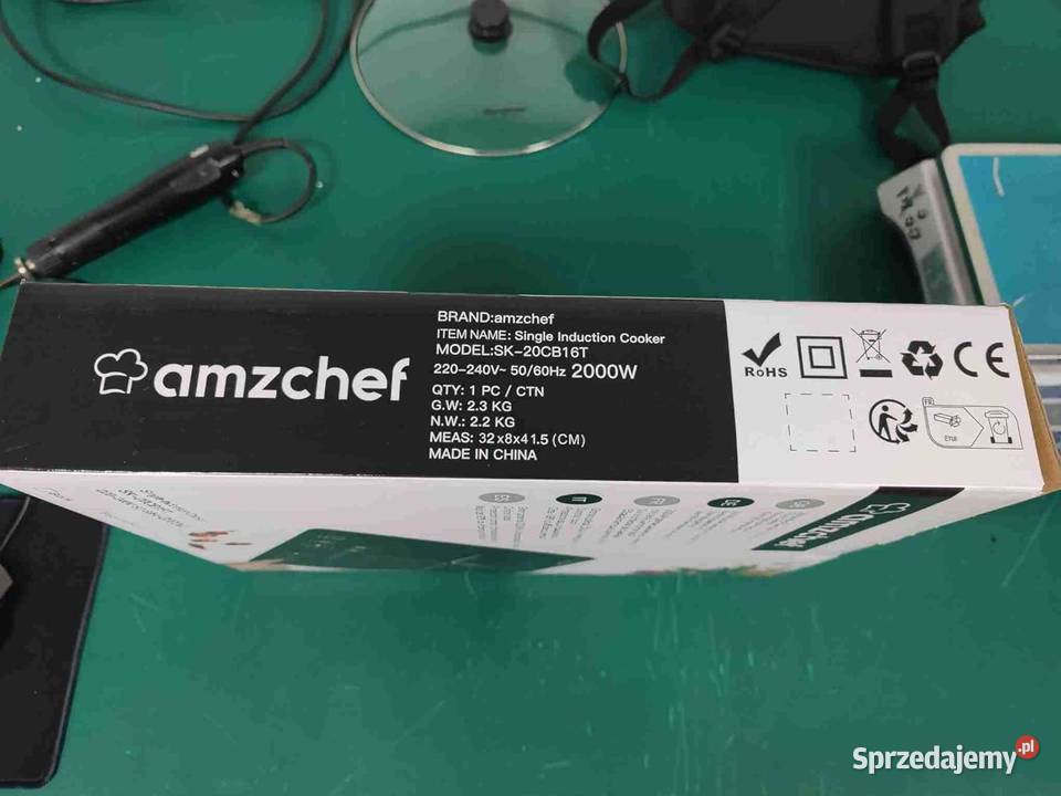 Kuchenka przenośna Amzchef SK20CB16T mazowieckie Myszyniec sprzedam