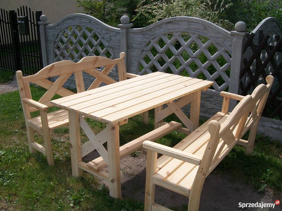 Meble ogrodowe Woźniki