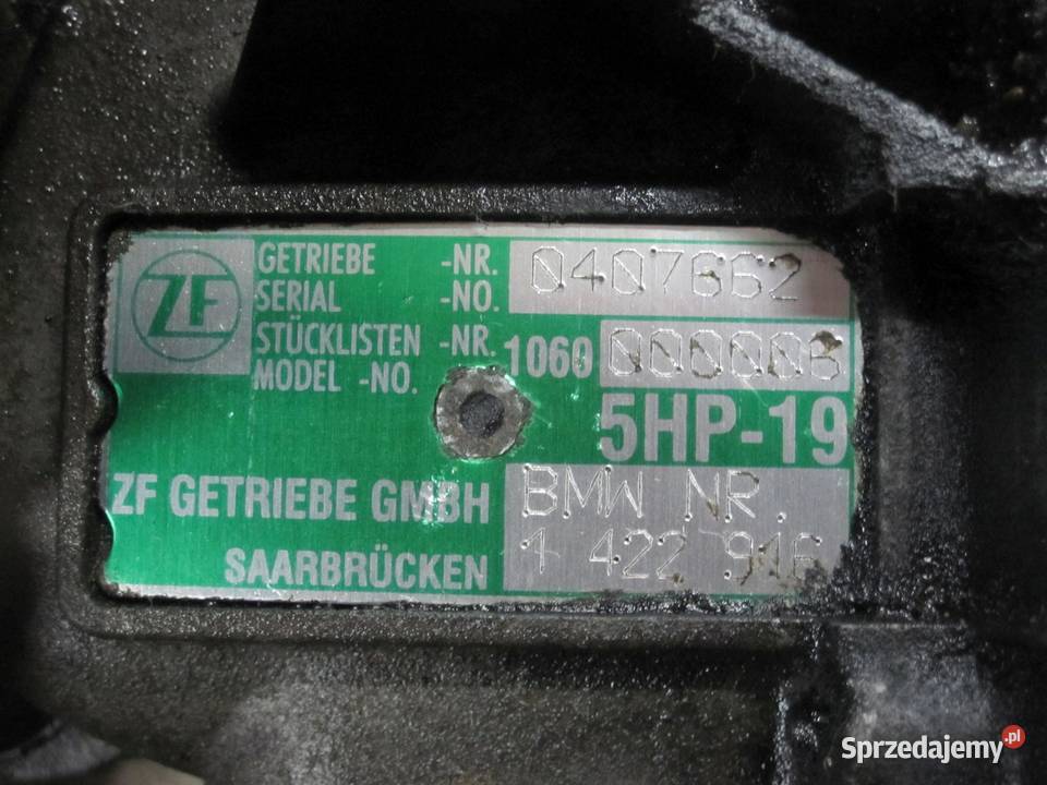 BMW M52 E38 28 i 01R 217 193 1422916 5HP19