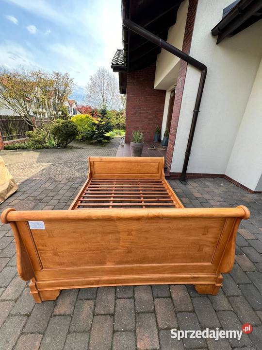 Piekne Dębowe łóżko materac 2 szafki nocne Katowice
