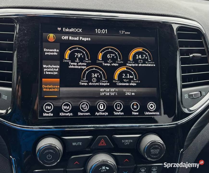 Jeep Grand Cherokee USA dostosowanie do naprawa