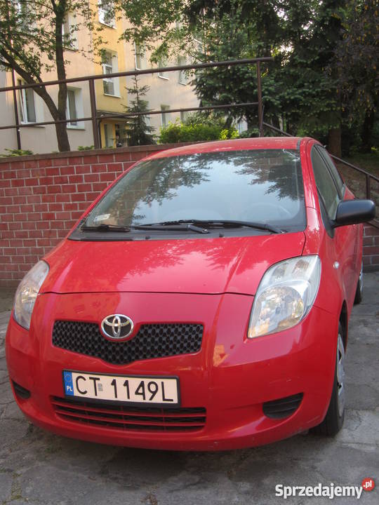 Toyota Yaris II 2008 LPG bezwypadkowy Toruń Sprzedajemy.pl