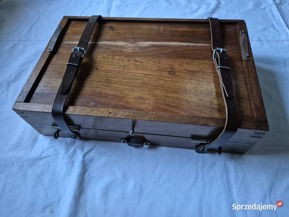 Sztaluga plenerowa z końca XIX wieku mahoń małopolskie Brzesko