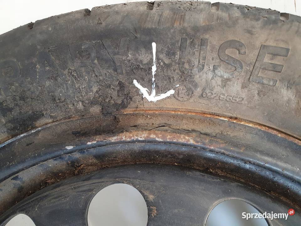 KOŁO DOJAZDOWE Audi Seat Vw Golf V 12570 R16 lubelskie Chełm