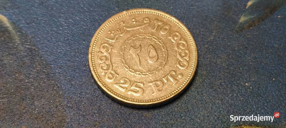 Moneta Egipt 25 piastrów Gliwice sprzedam