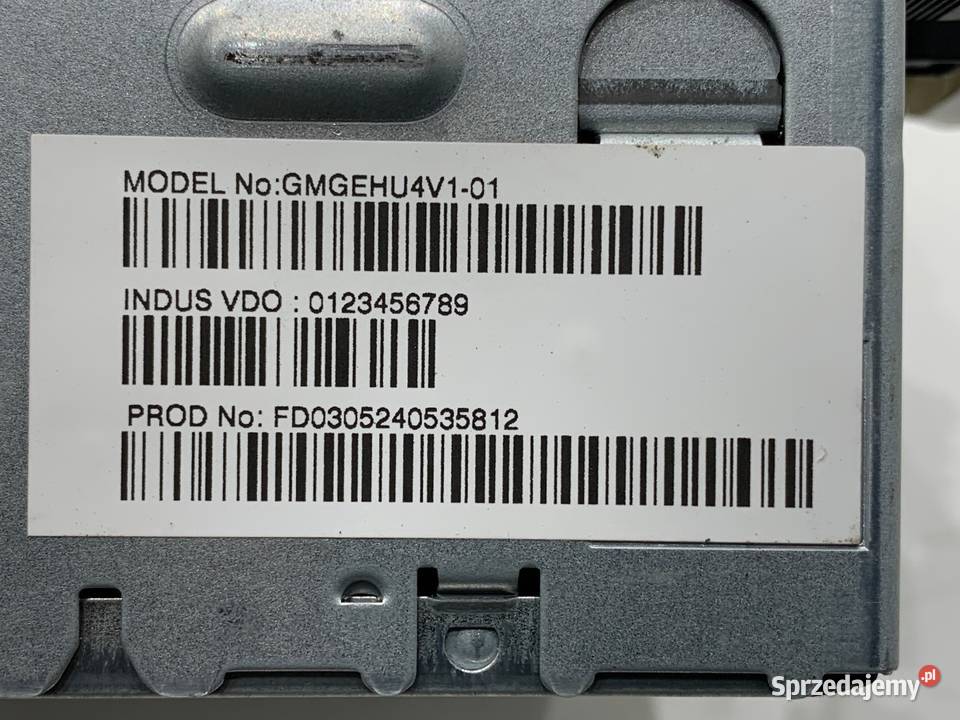 RADIO OPEL VECTRA C 13188477 0209 ODTWARZACZ