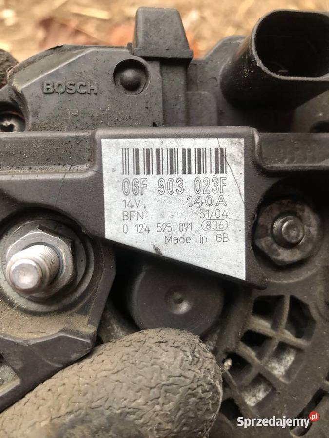 Audi Skoda VW Seat 20 tdi alternator 06F903023F Układ elektryczny sprzedam