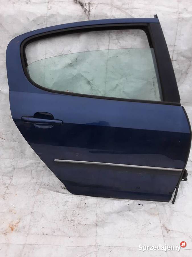 Peugeot 407 Sedan drzwi prawe tylne prawy tył Ksawerów sprzedam