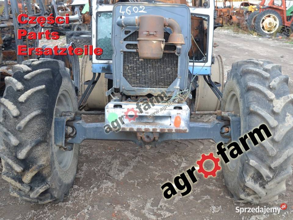 Landini 7880 części skrzynia biegów silnik most