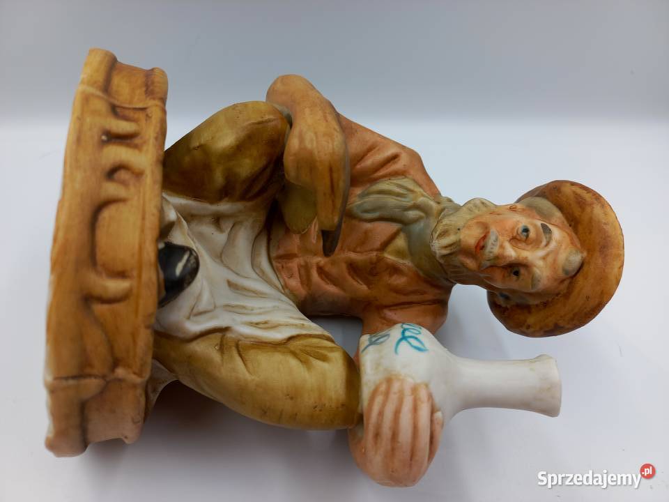 Angielska biskwitowa figurka dziadka Inowrocław