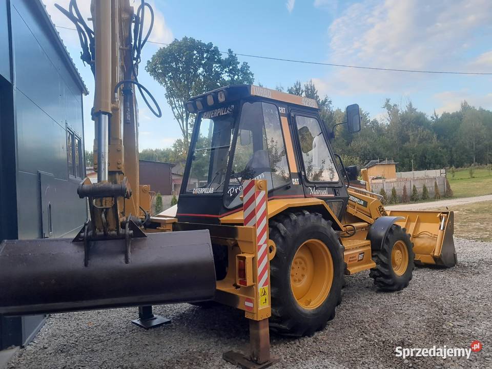 Koparkoładowarka caterpillar 428B Skorzeszyce