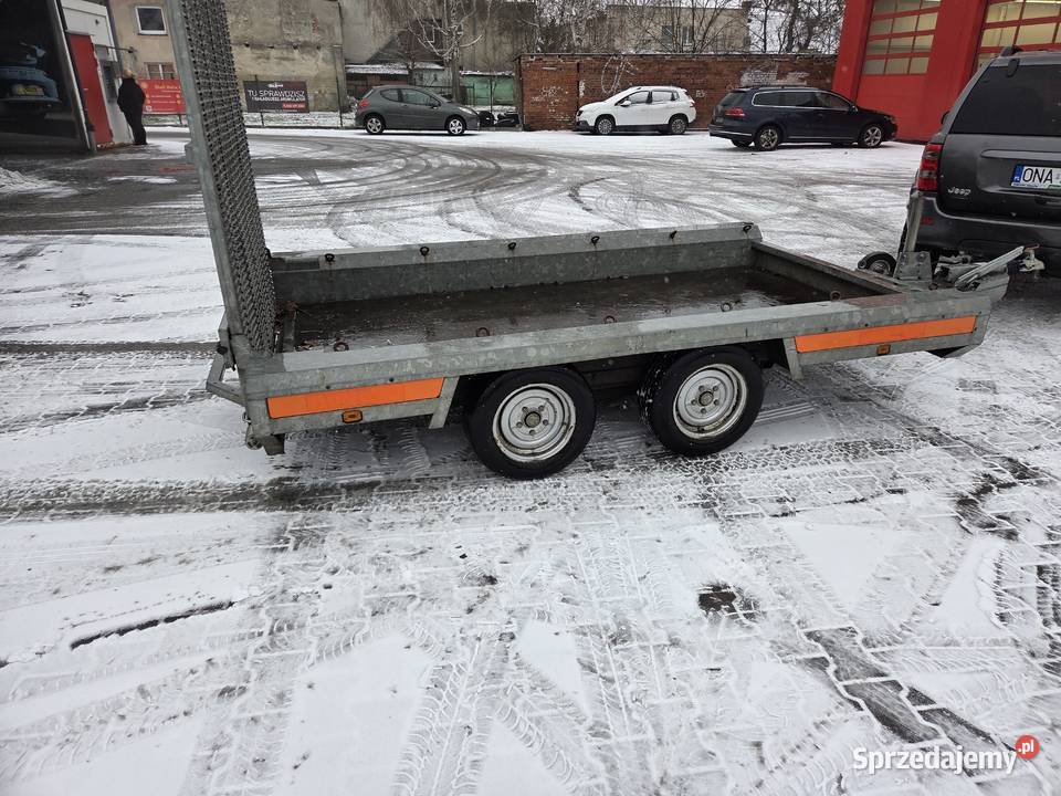 Przyczepa do minikoparki hurco 3 tony DMC laweta Namysłów