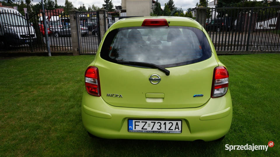 Nissan Micra zarejestrowany ubezpieczony wspomaganie kierownicy Micra Zielona Góra