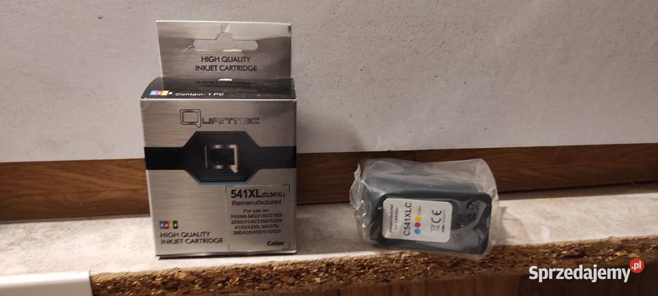 Tusz czarny do drukarki Quantec 541XL Color NOWY Oświęcim