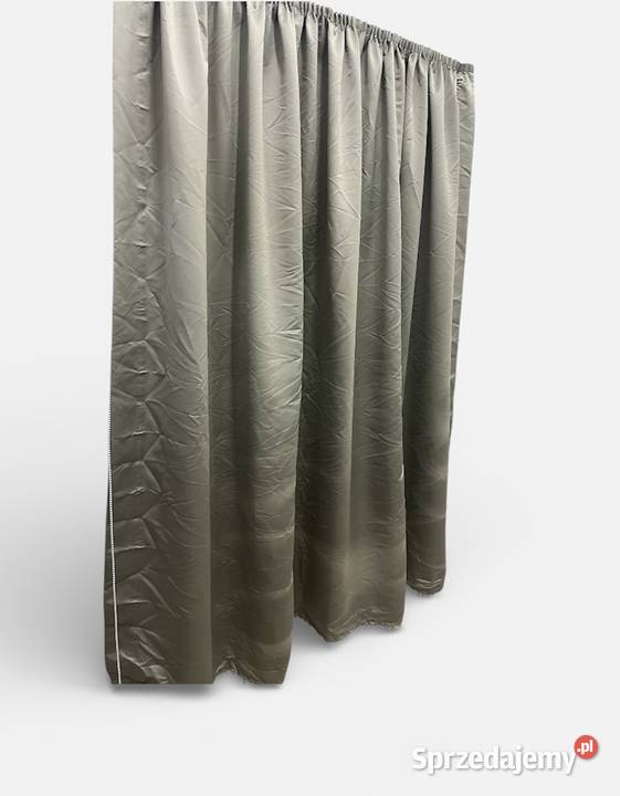 Zasłona rzymska austriacka drapowana koraliki Białe Błota