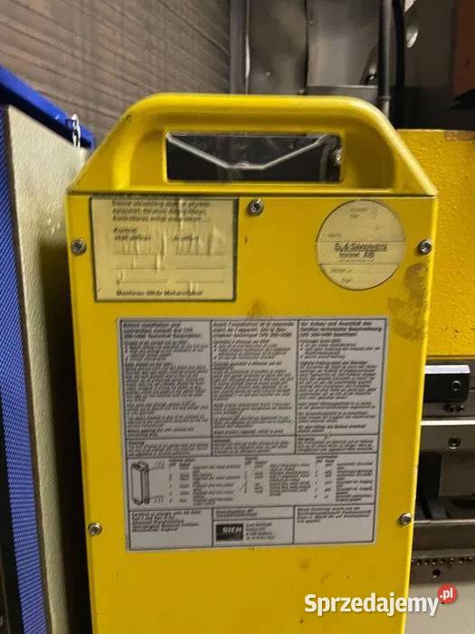 Prasa Hydrauliczna Krawędziowa SAFAN CNC S Podskarbice Szlacheckie