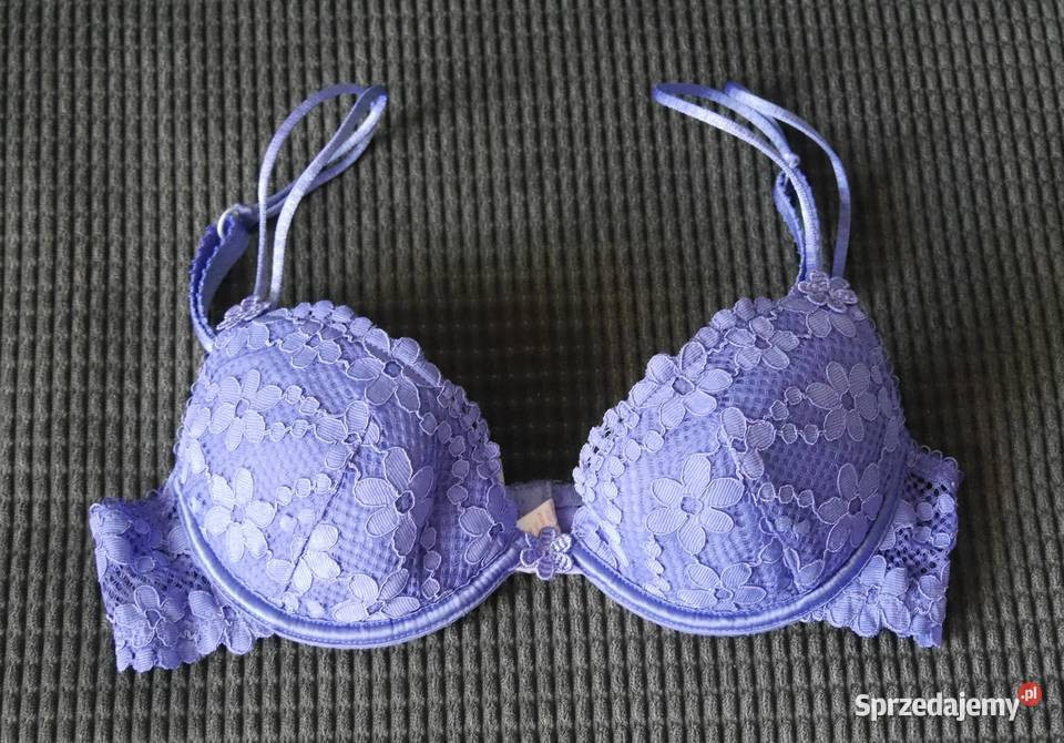La Senza fajny biustonosz kwiatki 70 A 70cm Wrocław