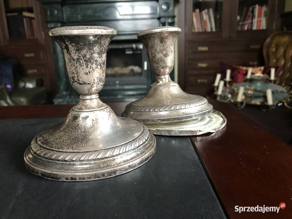 SREBRNE ŚWIECZNIKI GORHA STERLING Tarnów