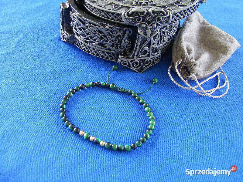 Bransoletka Wikingów Odrodzenie 18k złoto Łódź