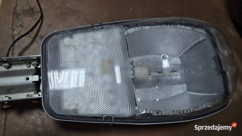 Lampa uliczna prl Białystok