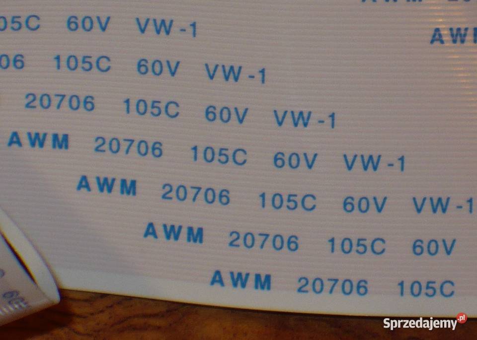 Kabel taśma LVDS TV United 43DU58 lubelskie Lublin