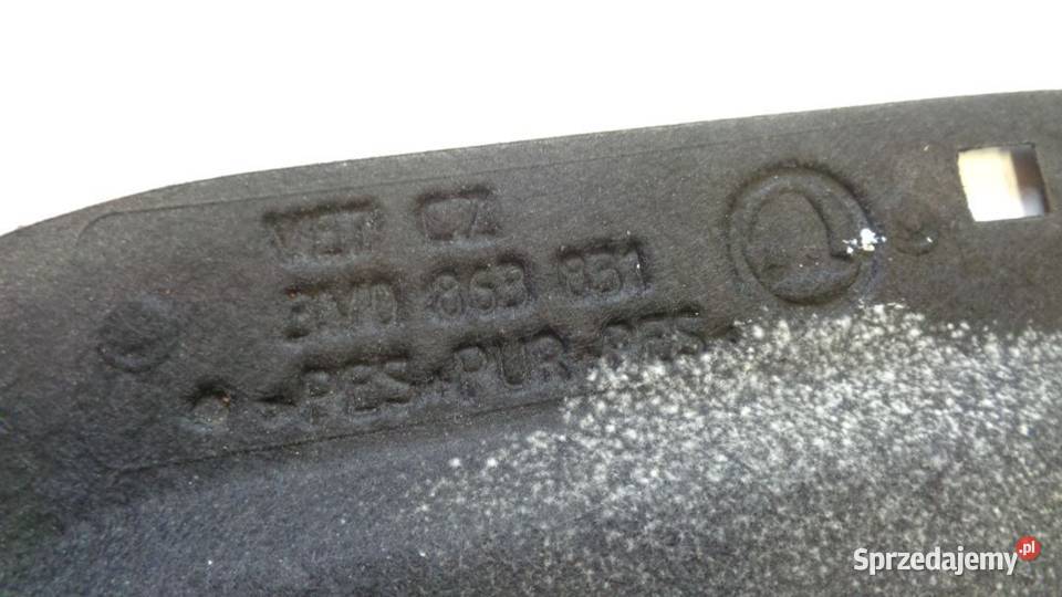WYGŁUSZENIE MASKI SPINKI SKODA SUPERB III Rakoniewice