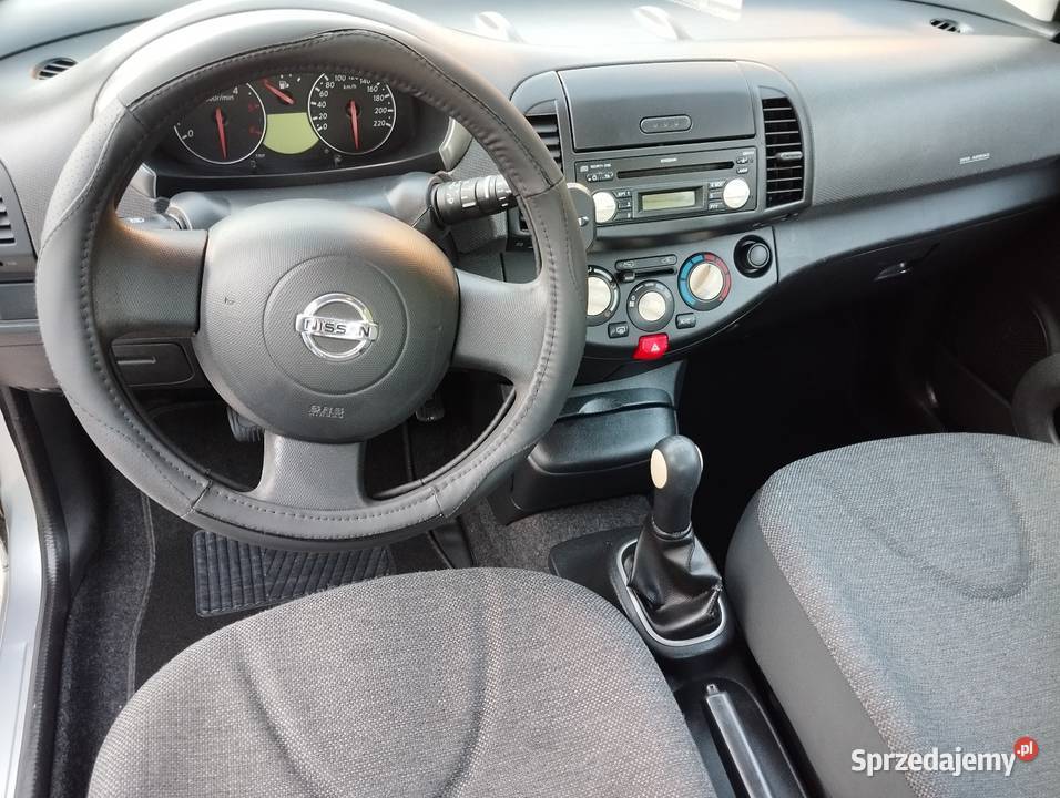 Nissan Micra 15 dci 2006 przeb182000 Rok produkcji 2006 Włocławek