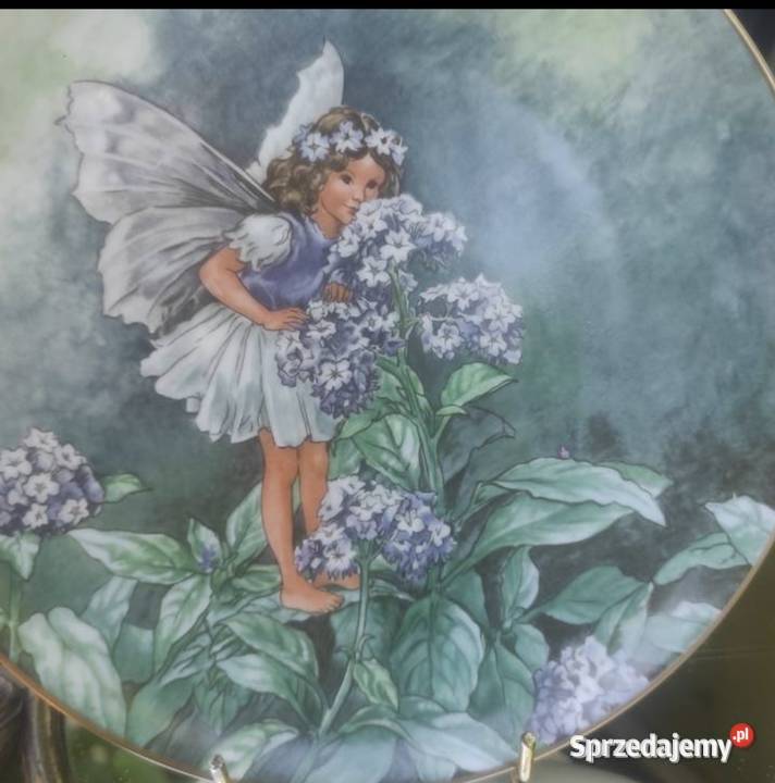 VilleroyBochTalerz kolekcjonerski Elfy Kwiat łódzkie Pabianice