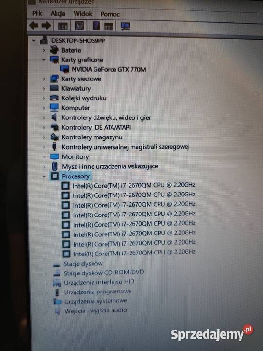 Laptop MSI GT683DX Olkusz