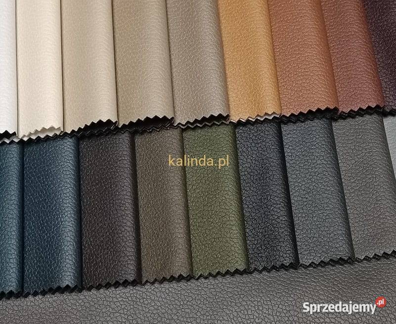 Nube tkanina tapicerska meblowa imitacja skóry Ruda Śląska