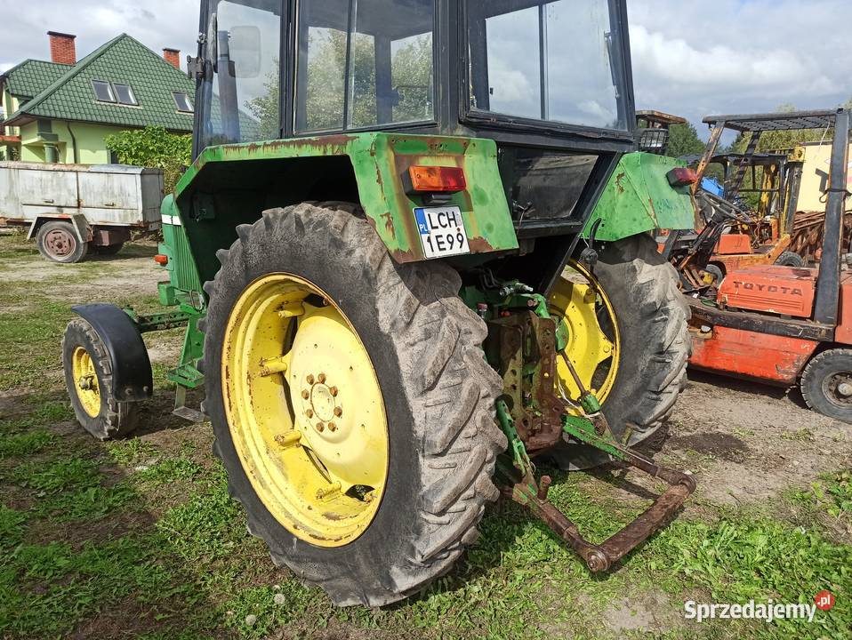 Ciągnik John Deere 2130 z turem Chełm