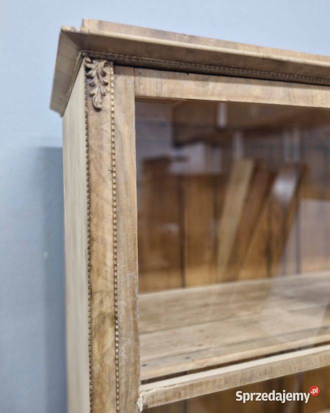 Orzechowa Biblioteka w Stylu Biedermeier Marki