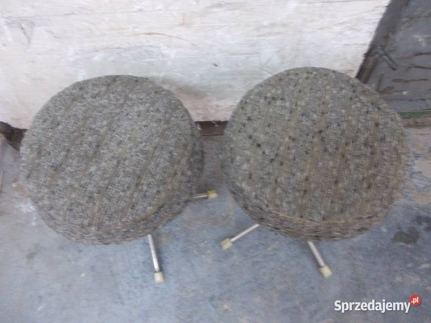 Stare industrialne taborety warsztatowe Bielsko-Biała