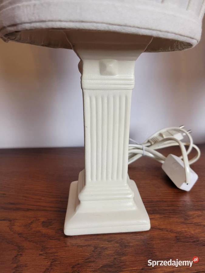 Lamki nocne Riwiera Maison białe Lampy Białogard