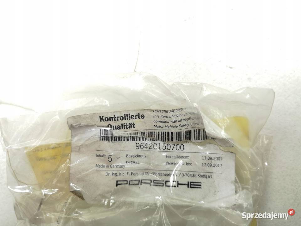 KOREK ZBIORNIKA SPRYSKIWACZA Porsche 911 964 3 osobowe sprzedam