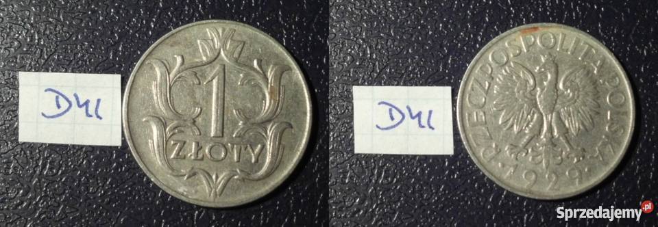 1 złoty 1929 ładne Kraków