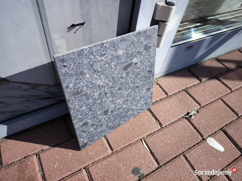 Płytki Granit Steel Grey leather 305x305x1 Rumia